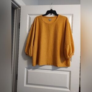 Women's Mustard Sweater